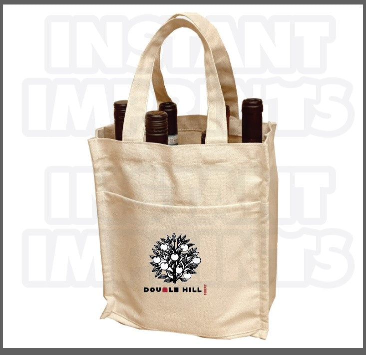 Tote Bag (Bottle Carrier) – Double Hill Cidery